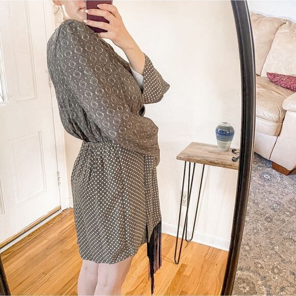 House Of Harlow Giovanna Mini Dress in Geo Multi - Picture 3 of 7